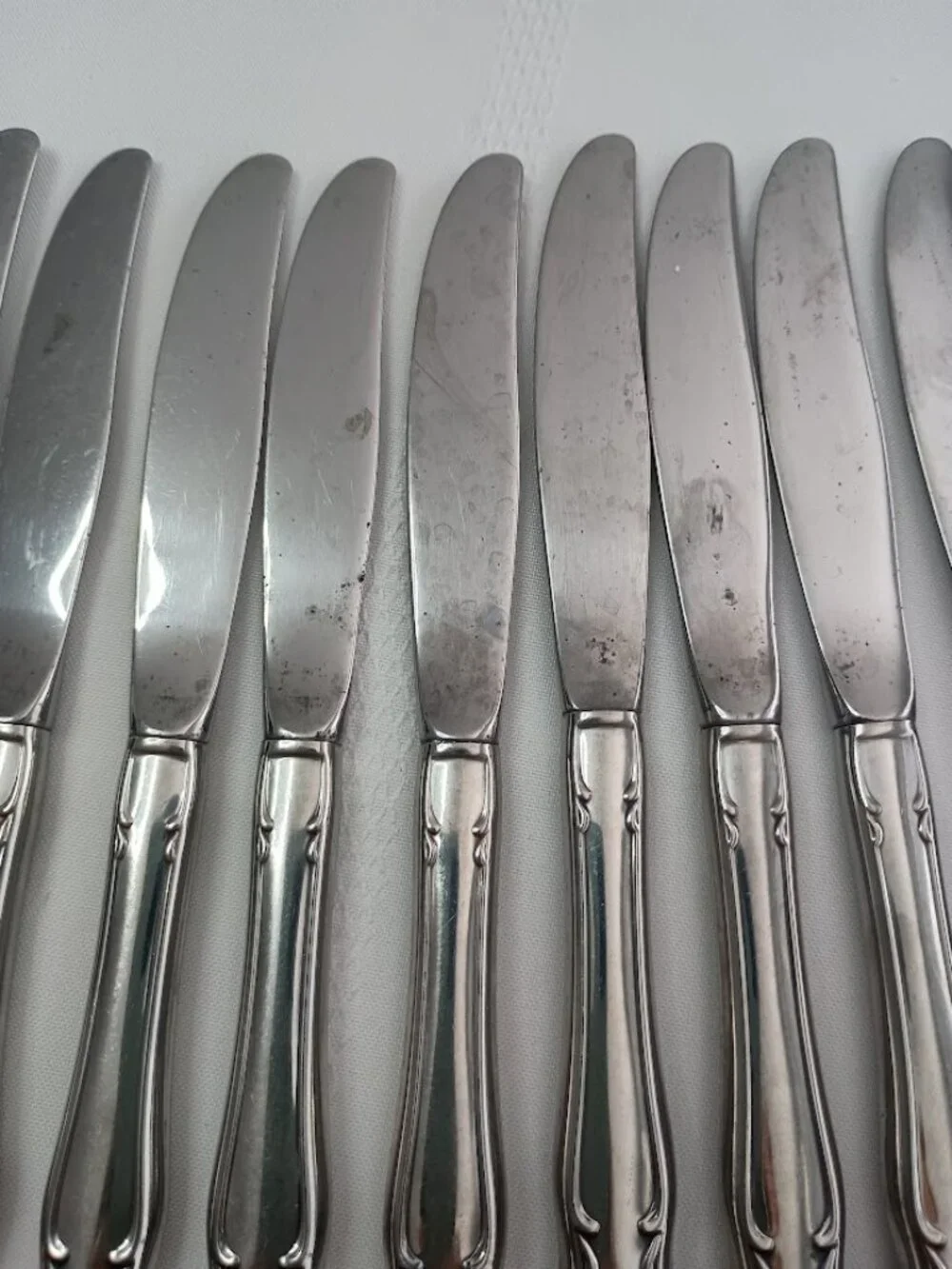 Oneida Arbor Rose set of 10 Dinner Knives Stainless Flatware